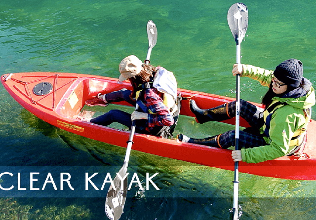 Lake Shikotsu Clear kayak